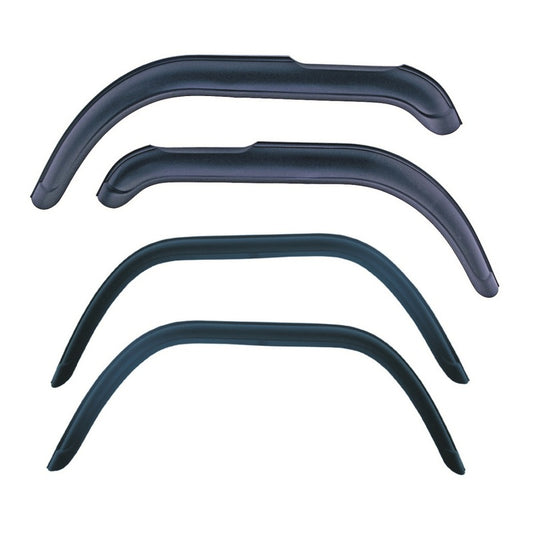 OMIX 11604.01 Omix 4-Piece Fender Flare Kit- 81-86 CJ8 (Scrambler)