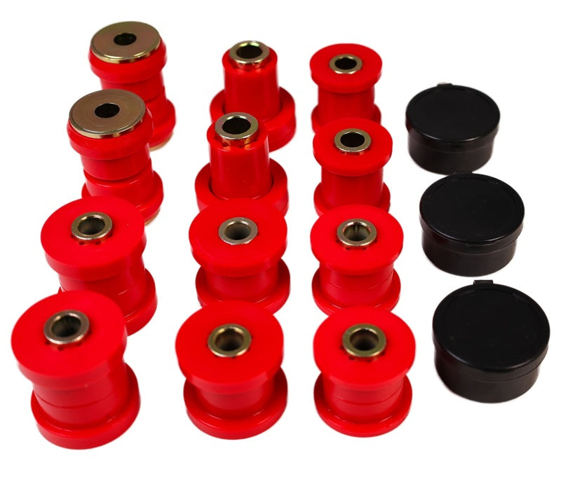 Energy Suspension 8.3140R 01-05 Lexus IS300 Rear Control Arm Bushing Set - Red
