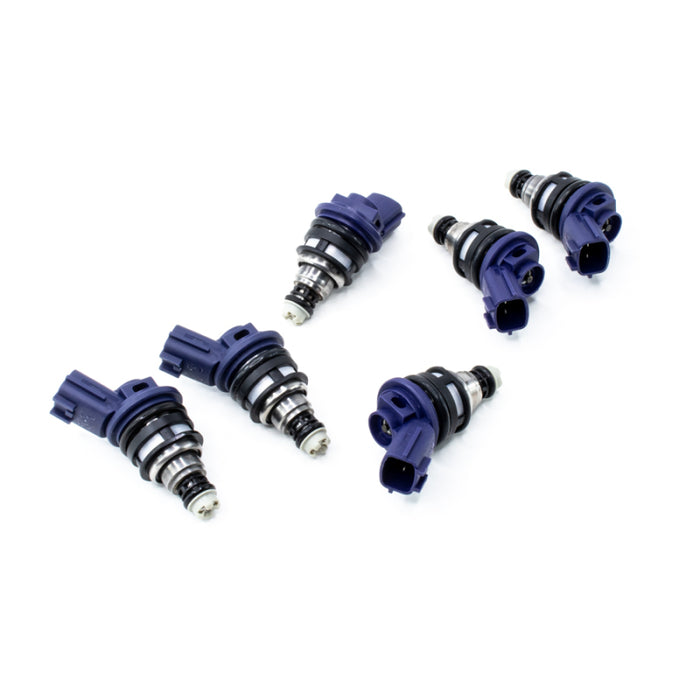 DeatschWerks 01J-00-0550-6 96-99 Nissan I30 VQ30 / RB25DET / Maxima VQ30de / 300zx 550cc Side Feed Injectors