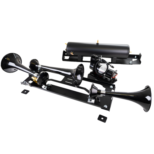 Kleinn Air Horns FSD23-230 Kleinn 23-24 Ford F-250/ F-350/ F-450 Onboard Air System w/ Model 230 Horns