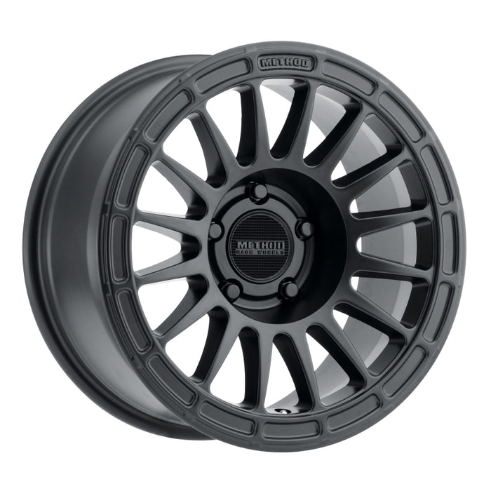 Method Wheels MR31478550500 Method MR314 17x8.5 0mm Offset 5x5 71.5mm CB Matte Black Wheel