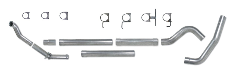 Diamond Eye Performance K4306A-RP Diamond Eye KIT 4in MFLR RPLCMENT PIPE TB SGL ALUM 94-97 5 7 3L F250/F350 PWRSTROKE NFS W CARB STDS