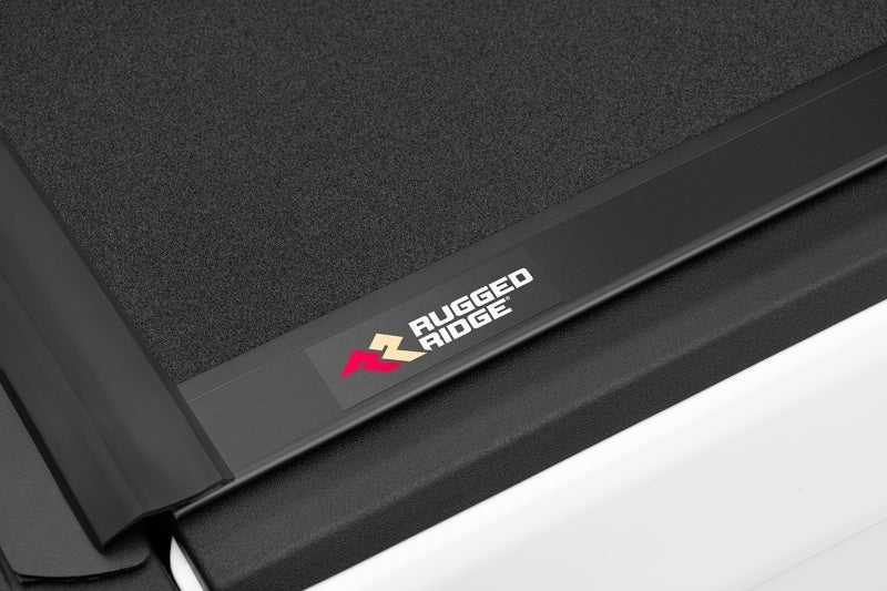 Rugged Ridge 13550.24 Armis Hard Folding With LINE-X Bed Cover 2020 JT
