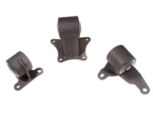 Innovative Mounts 29325-85A Innovative 90-93 Honda Accord Conversion (F-Series/RH Mount) Black Aluminum Mount 85A Bushing