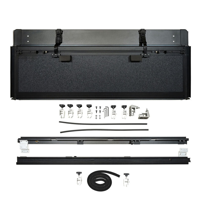 Westin 19-42785 2024 Toyota Tacoma 2WD/4WD 5ft. Bed Hard Tri-Fold Tonneau Cover - Black