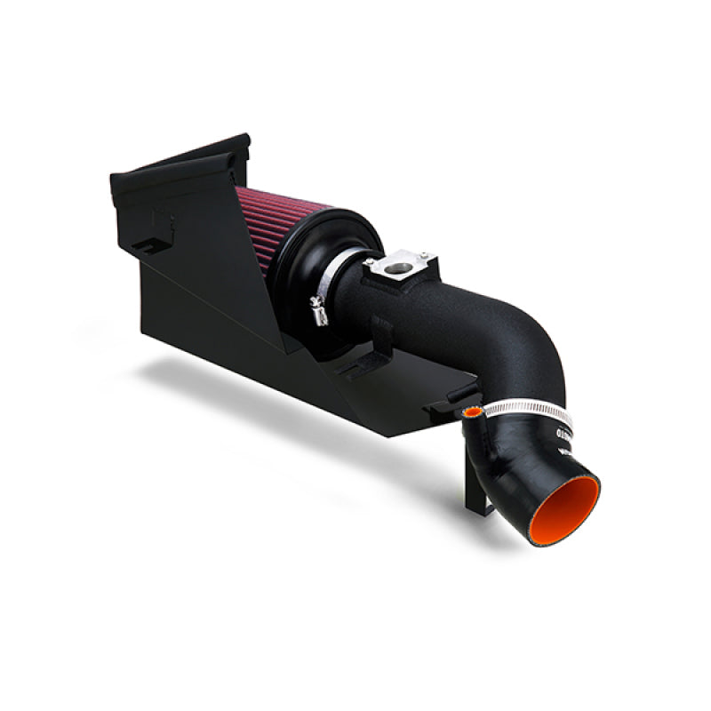 Mishimoto MMAI-CIV-06SIHWBK 06-11 Honda Civic Si Performance Air Intake w/ Heat Shield - Wrinkle Black