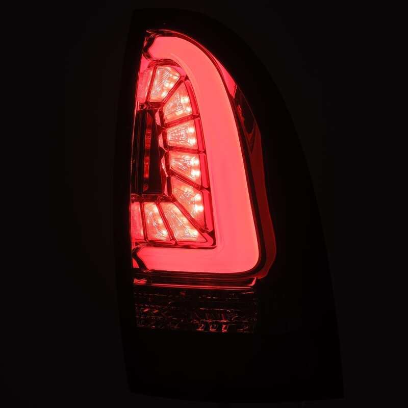 AlphaRex 680040 05-15 Toyota Tacoma PRO-Series LED Tail Lights Red Smoke