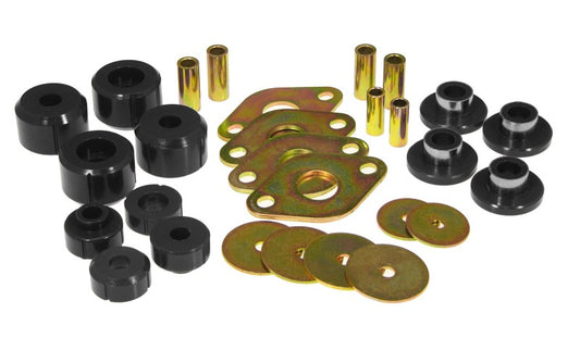 Prothane 18-103-BL 95-00 Toyota P/U 2/4wd Body Mount Kit - Black