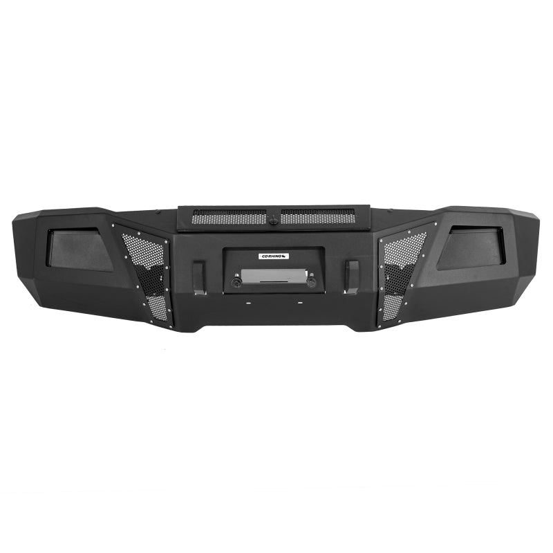 Go Rhino 24280T 15-19 Chevrolet Silverado 2500HD/3500HD BR11 Front Bumper Replacement - Tex. Black