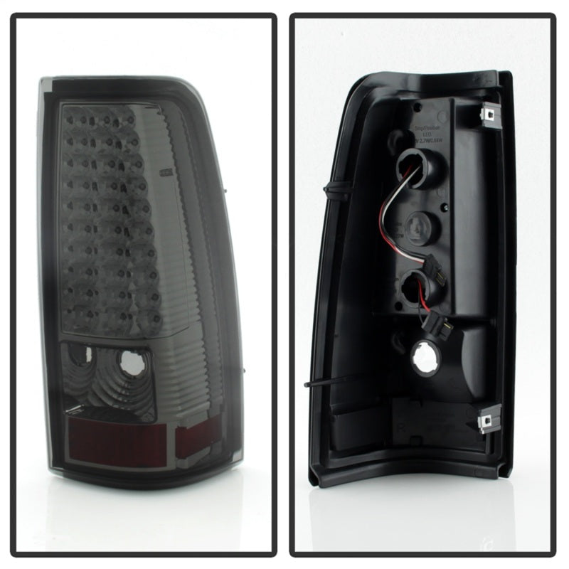 SPYDER 5011770 xTune Chevy Silverado 1500/2500/3500 99-02 99-03 LED Tail Lights Smoke ALT-ON-CS99-LED-SM