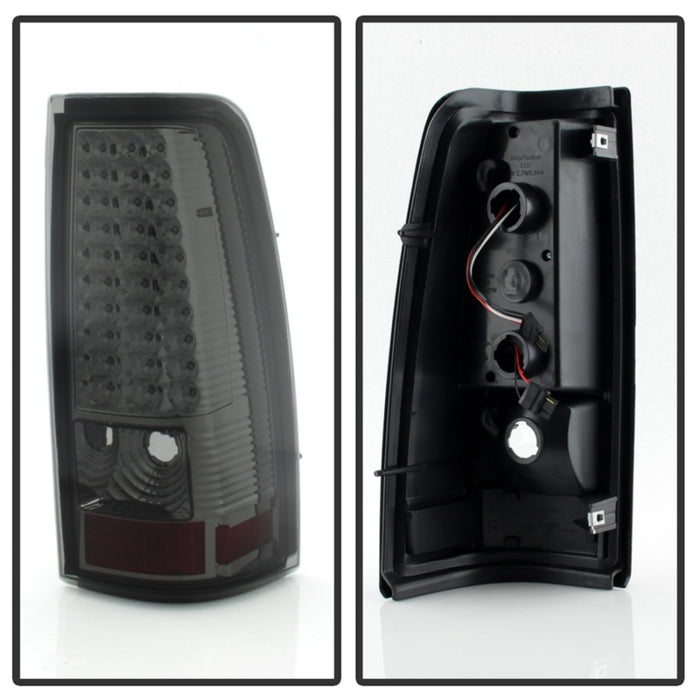 SPYDER 5011770 xTune Chevy Silverado 1500/2500/3500 99-02 99-03 LED Tail Lights Smoke ALT-ON-CS99-LED-SM
