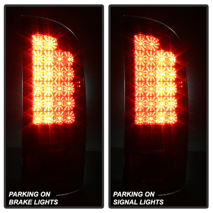 SPYDER 5002594 Spyder Dodge RAM 02-06 1500/RAM 2500/3500 03-06 LED Style Tail Lights Smoke ALT-YD-DRAM02-LED-SM