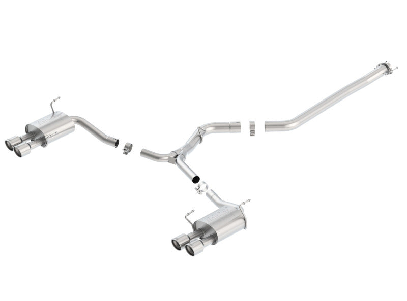 Borla 140418 11-14 Subaru Impreza WRX/STI Sedan 4dr ATAK SS Catback Exhaust