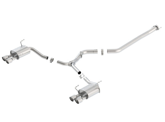 Borla 140418 11-14 Subaru Impreza WRX/STI Sedan 4dr ATAK SS Catback Exhaust