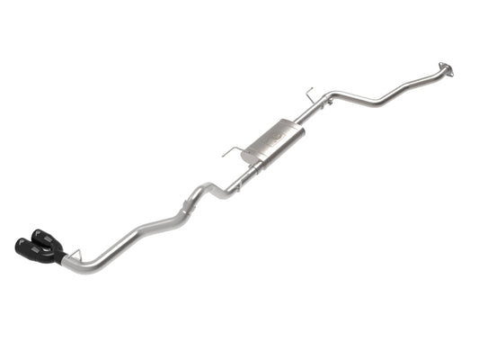 aFe 49-36074-B 2024 Toyota Tacoma L4 2.4L Vulcan Series 2.5-3in 304 SS Steel Cat-Back Exhaust w/Black Tips