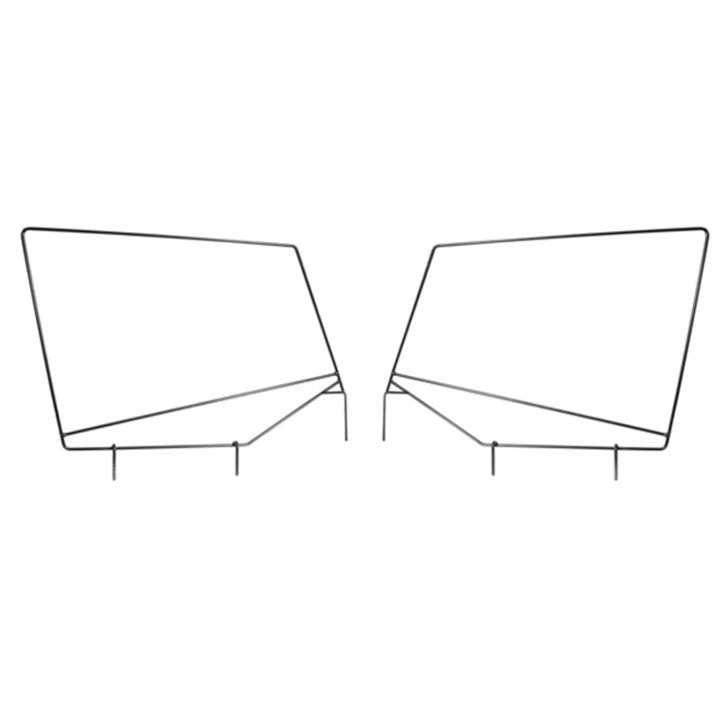 Rugged Ridge 13701.80 Upper Door Skin Frames 87-95 Jeep Wrangler YJ