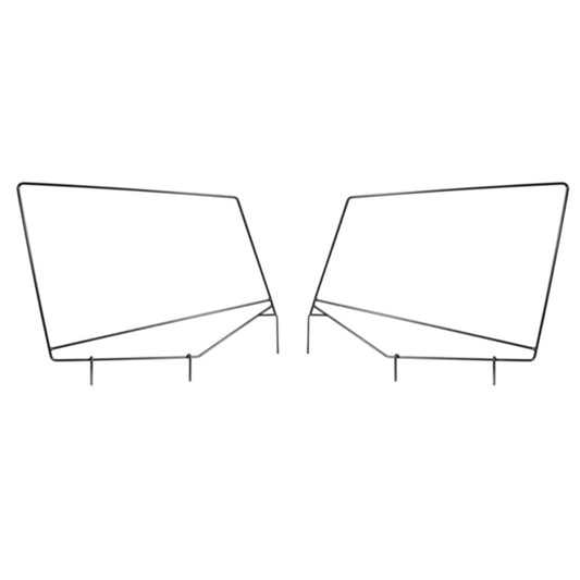 Rugged Ridge 13701.80 Upper Door Skin Frames 87-95 Jeep Wrangler YJ