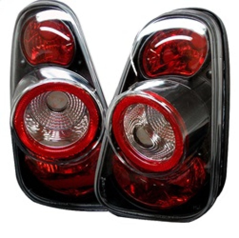 SPYDER 5006240 Spyder Mini Cooper 02-06/Cooper Convertibles 05-08 Euro Style Tail Lights Black ALT-YD-MC02-BK