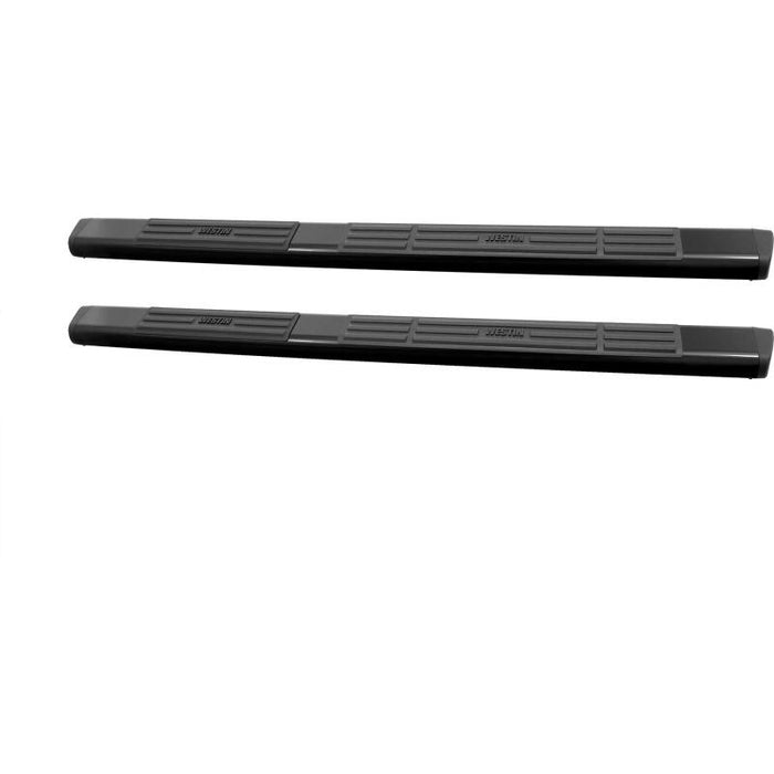 Westin 22-6025 Premier 6 in Oval Side Bar - Mild Steel 75 in - Black