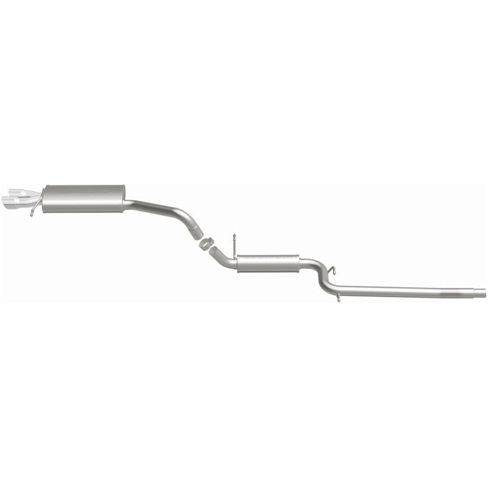 Magnaflow 15486 MagnaFlow Performance Cat-Back Exhaust System Dual Straight Drive Side Rear Exit 11-14 VW Jetta 2.0L
