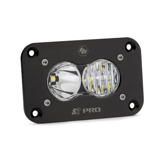 Baja Designs 481003 S2 Pro Flush Mount Driving Combo Pattern LED Work Light - Clear