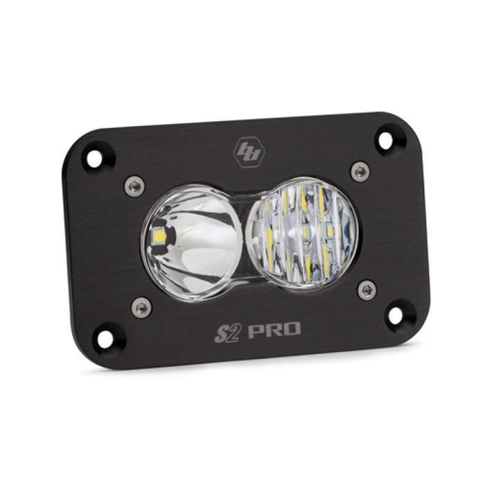 Baja Designs 481003 S2 Pro Flush Mount Driving Combo Pattern LED Work Light - Clear