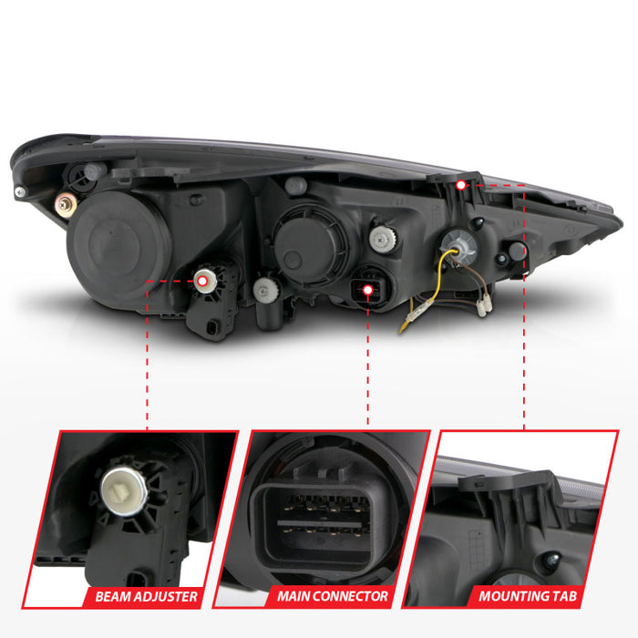 ANZO 121511 ANZ LED/Projector Headlights
