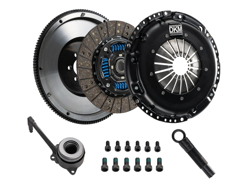 DKM Clutch MB-004-040 VW GLI 1.8T 6-Spd Sprung Organic MB Clutch Kit w/Steel Flywheel (440 ft/lbs Torque)