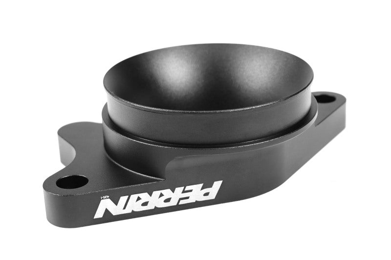 Perrin Performance PSP-INT-426BK PERRIN 22-24 Subaru WRX / 20-25 LGT & OBXT Turbo Inlet Hose w/Turbo Adapter Flange (Short) - Black