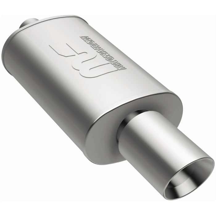 Magnaflow 14829 MagnaFlow Muffler W/Tip Mag SS 14X5X8 2.25/4.