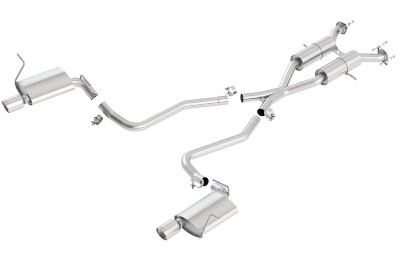 Borla 140406 11-16 Jeep Grand Cherokee Limited/Laredo 5.7L 8cyl 4WD/RWD SS Catback Exhaust
