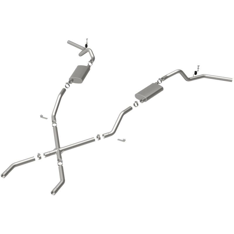 Magnaflow Perf Exhaust MAG16643 67-72 GM C10 P/U Cross