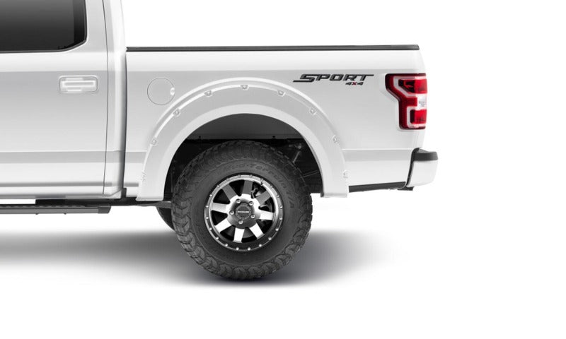 Bushwacker 20945-12 18-19 Ford F-150 Pocket Style Flares 4 pc - Oxford White