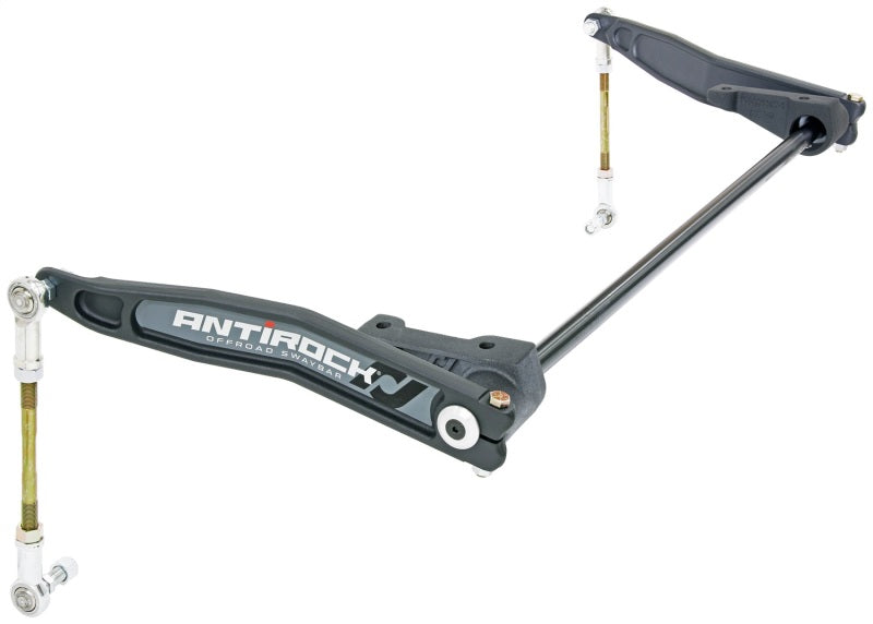 RockJock CE-9900JKF JK Antirock Sway Bar Kit Front Bolt-On Steel Frame Brackets Forged Arms