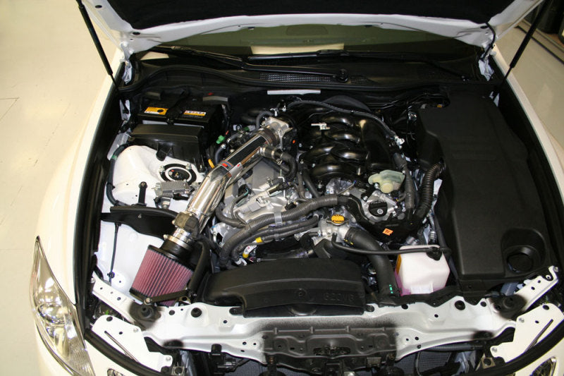 K&N Engineering 69-8702TP K&N 07-09 Lexus GS35 V6-3.5L Polished Typhoon Intake