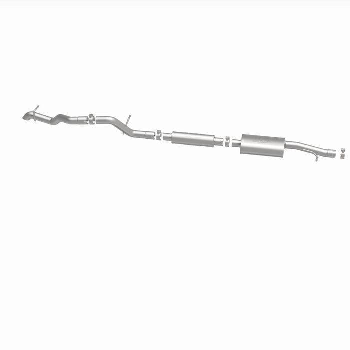 Magnaflow 19539 MagnaFlow 12-18 Jeep Wrangler 2.5in Overland Series Cat-Back Exhaust