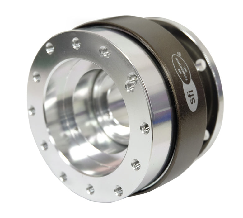 NRG SRK-200-1SL Quick Release Gen 2.0 - Silver Body / Chrome Ring SFI Spec 42.1
