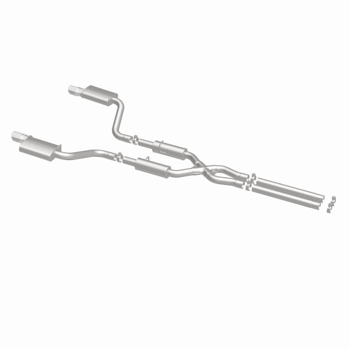 Magnaflow 15494 MagnaFlow 11-12 Dodge Charger SRT-8 Hemi Dual Split Rear Exit Stainless Cat-Back Performance Exhaust