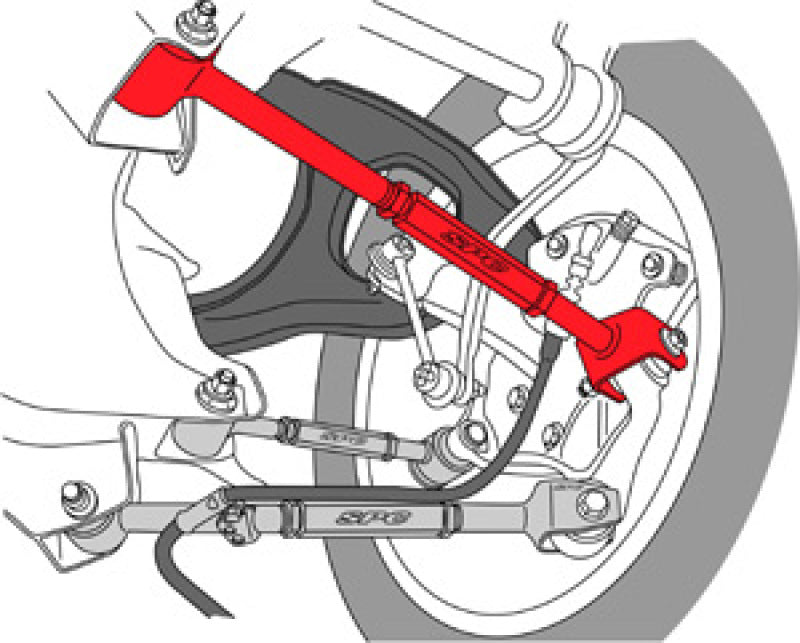 SPC Performance 67545 08-10 Honda Accord/09-10 Acura TSX/TL Rear Adjustable Camber Arm