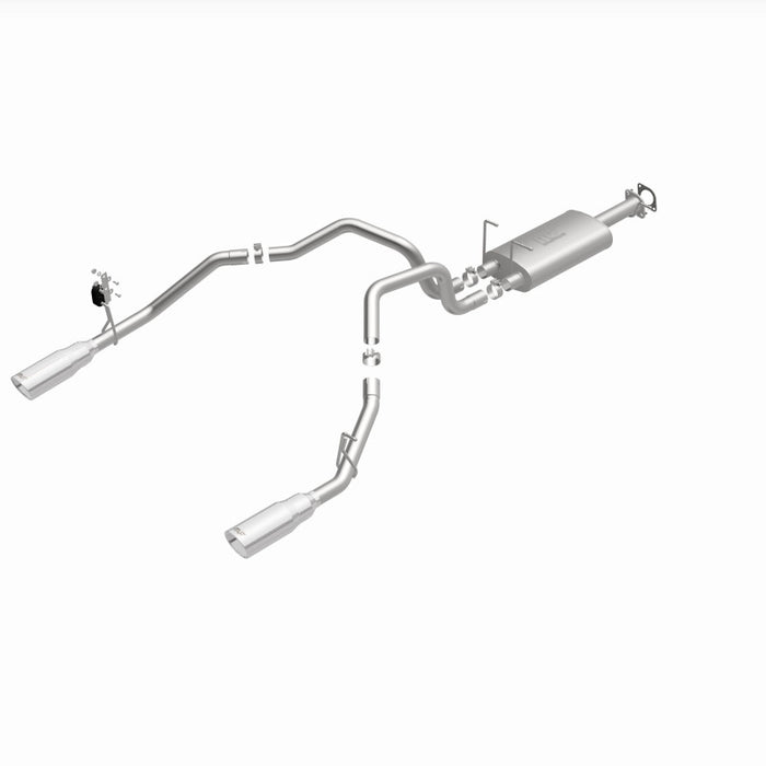 Magnaflow 19498 MagnaFlow 2019 RAM 1500 Street Series Cat-Back Exhaust Dual Rear Exit w/Polished Tips