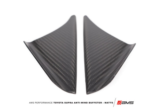 AMS AMS.38.06.0002-2 Performance 2020+ Toyota GR Supra Anti-Wind Buffeting Kit - Matte Carbon