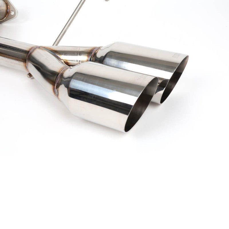 BLOX Racing BXEX-51106 2022+ WRX Muffler Delete / Axle Back Single Wall 4in - Polished Tips