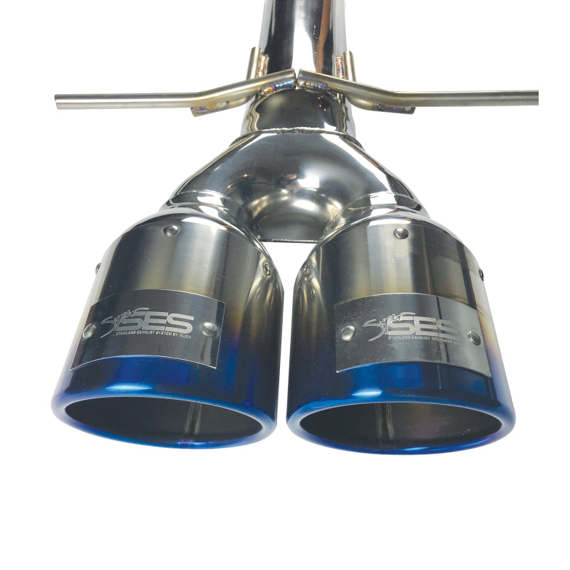 Injen SES1581TT 17-20 Honda Civic Si 1.5L Turbo (Sedan Only) 3in Cat-Back Stainless Steel Exhaust