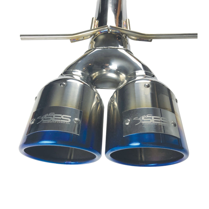 Injen SES1581TT 17-20 Honda Civic Si 1.5L Turbo (Sedan Only) 3in Cat-Back Stainless Steel Exhaust