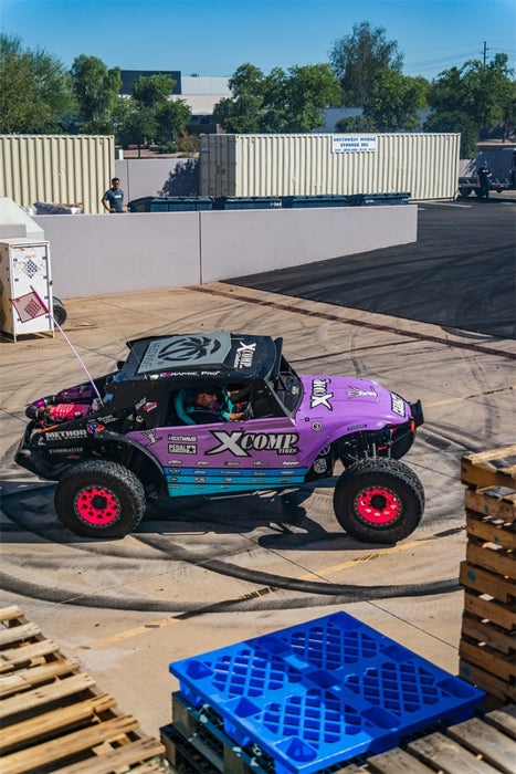 Rigid Industries 36204-SHREDDY x SHREDDY 360-Series 6in Lights w/Wt Bcklght (2) + 6 Covers (2 Pink/2 Teal/2 Blk)