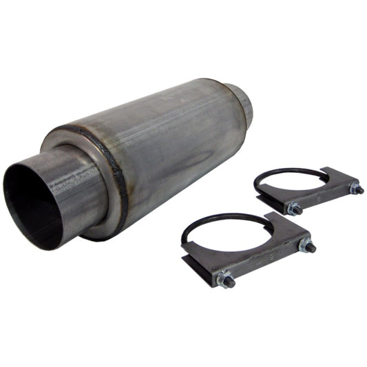 MBRP R2009 Universal Resonator 4 Inlet /Outlet 12 Body 18 Overall Aluminized