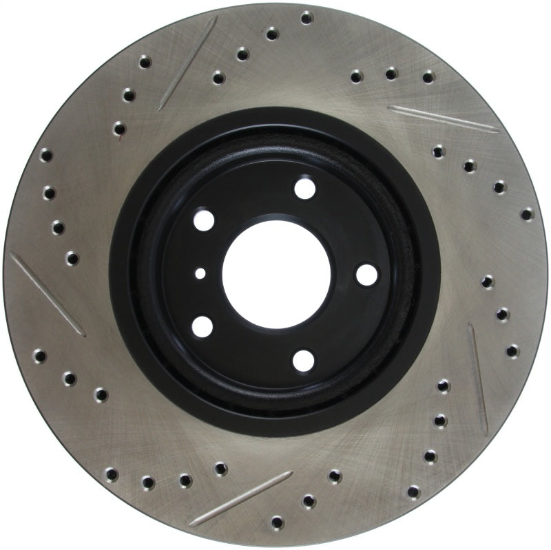 Stoptech 127.42080L StopTech 06-07 350Z / 05-07 G35 exp Sport/ 06-07 G35X SportStop Slotted & Drilled Front Left Rotor