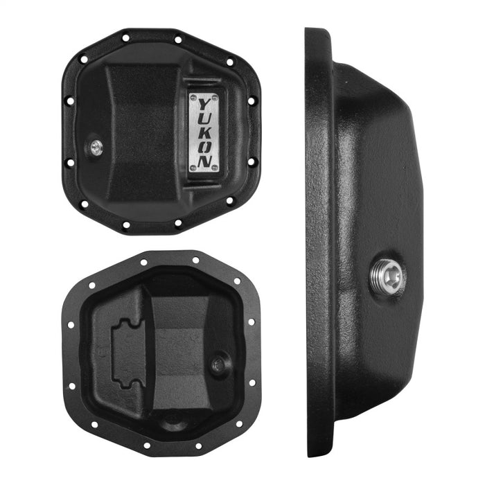 Yukon Gear & Axle YHCC-D44JL-REAR Yukon Gear Hardcore Rear Nodular Iron Cover for Jeep Wrangler JL Dana 44/220mm