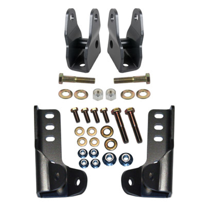Synergy Mfg 8015 Synergy 07-18 JeepWrangler JK/JKU Front Lower Shock Extension Brackets