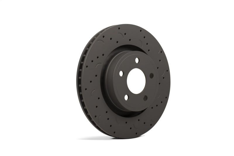 Hawk Performance HTC4907 Hawk Talon 2005 Mitsubishi Lancer Evolution AWD Drilled and Slotted Front Brake Rotor Set